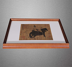 海安书画装裱配框服务案例